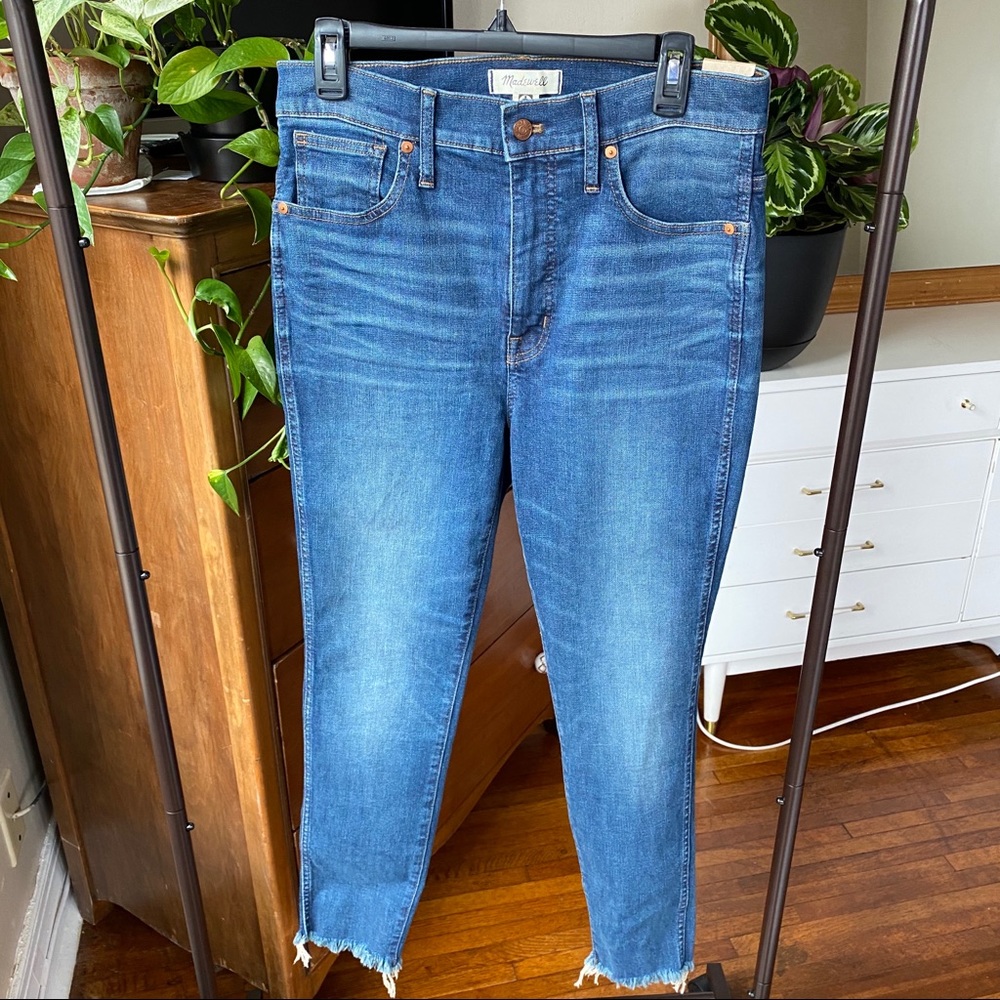 NWT | Madewell | 10in High Rise Skinny Denim - Picture 2 of 14